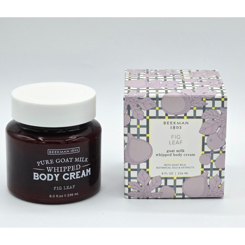 Beekman 1802 Fig Leaf Whipped Body Cream 8 oz